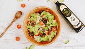 Orange Octopus Salad